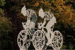 'Autumn Cycle Race' by Peter Shelley