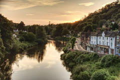 'View from the Iron Bridge' by Chris Benefield
